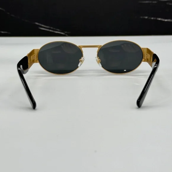 NEW MOD 2264 1002/87 VERSACE UNISEX SUNGLASSES VE2264 100287 GOLD VE2264 1002/87